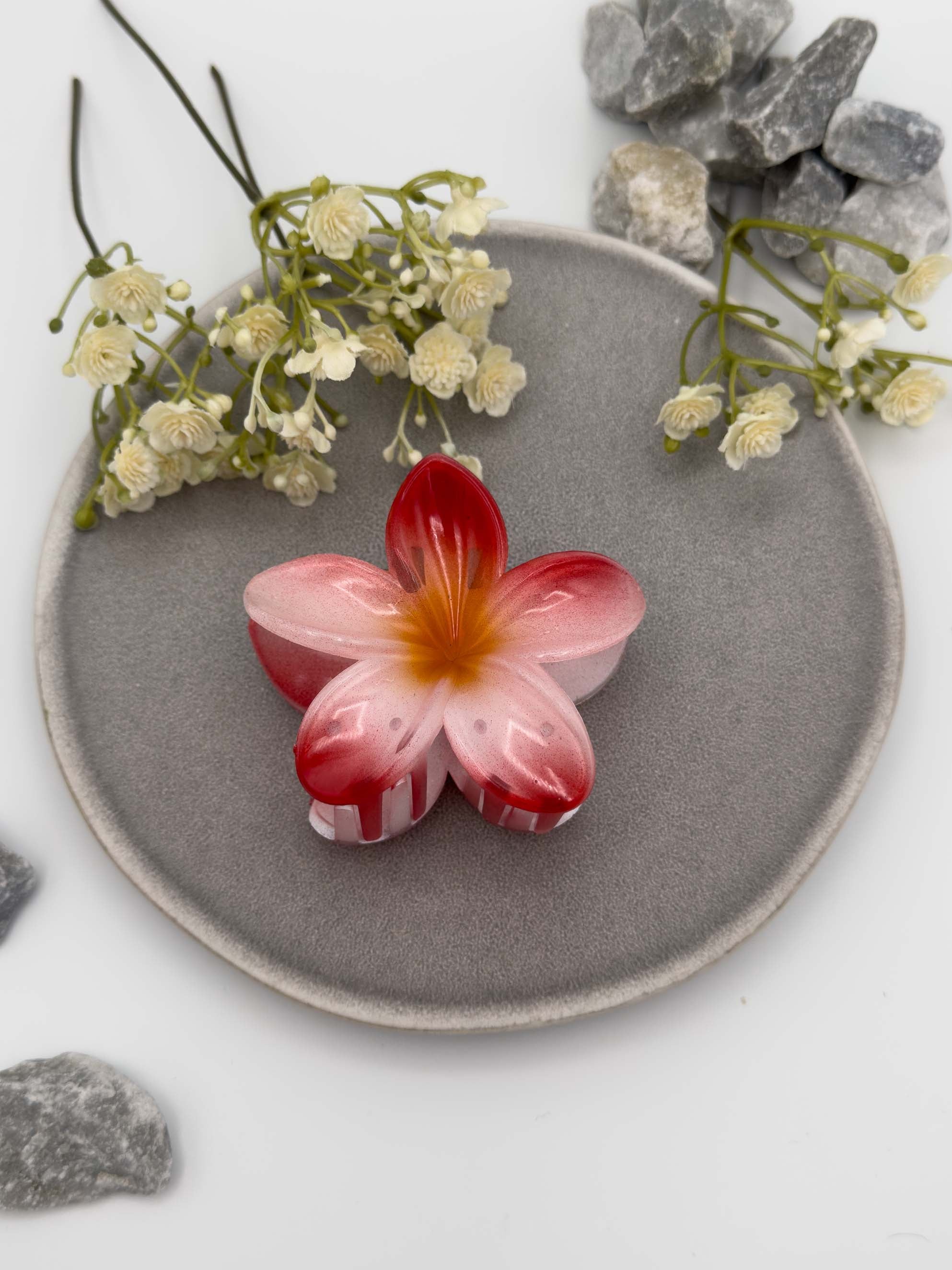 Haarspange "Hawaii-Blume"