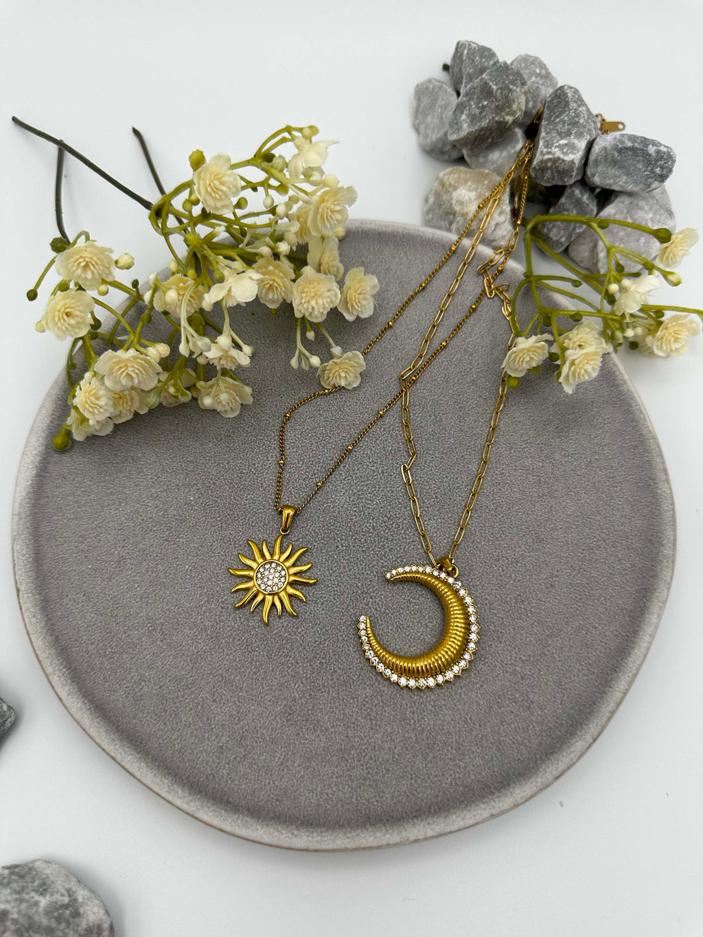 Halskette "Sun & Moon"