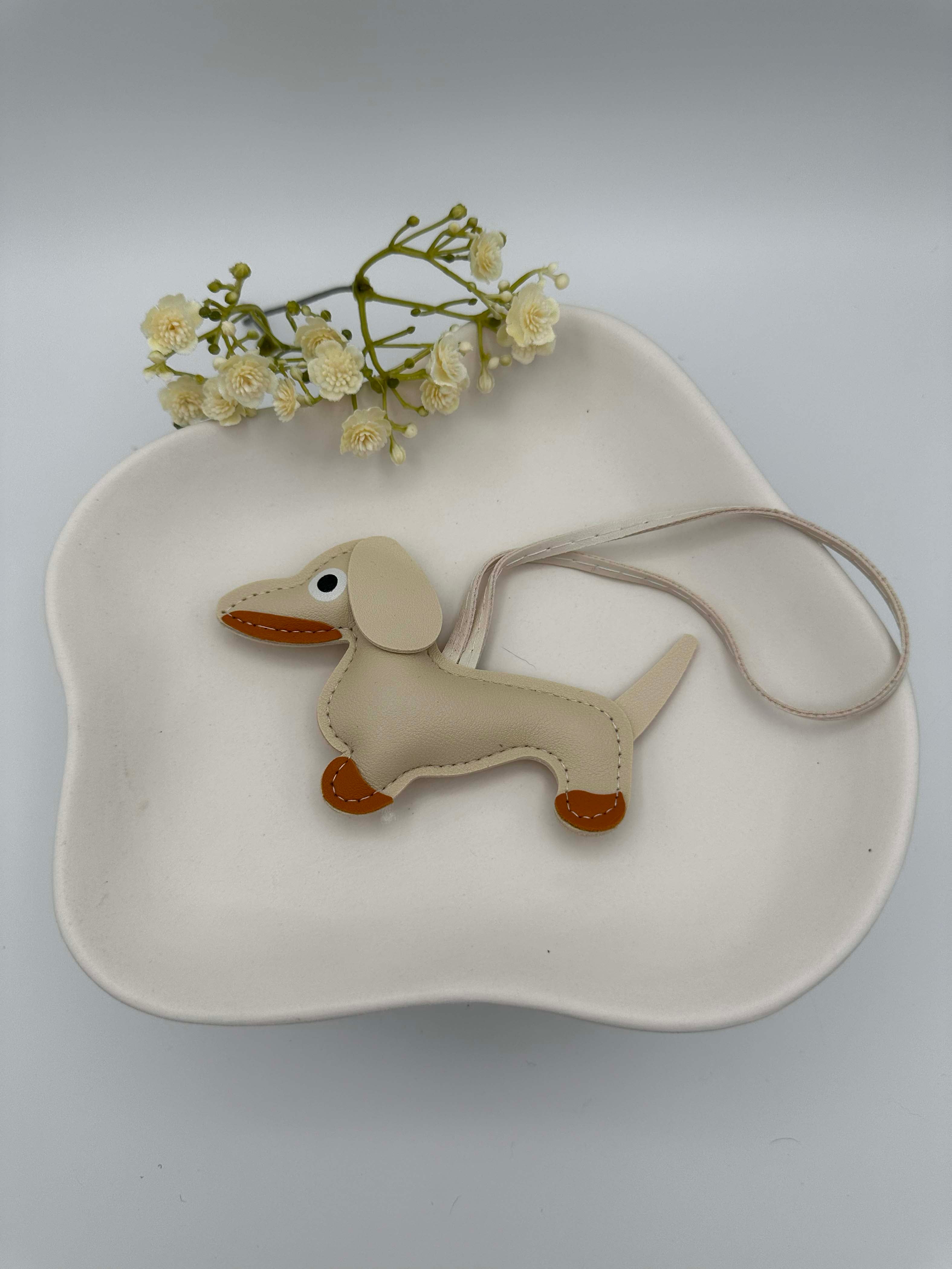 Taschenanhänger "einfach Dackel"