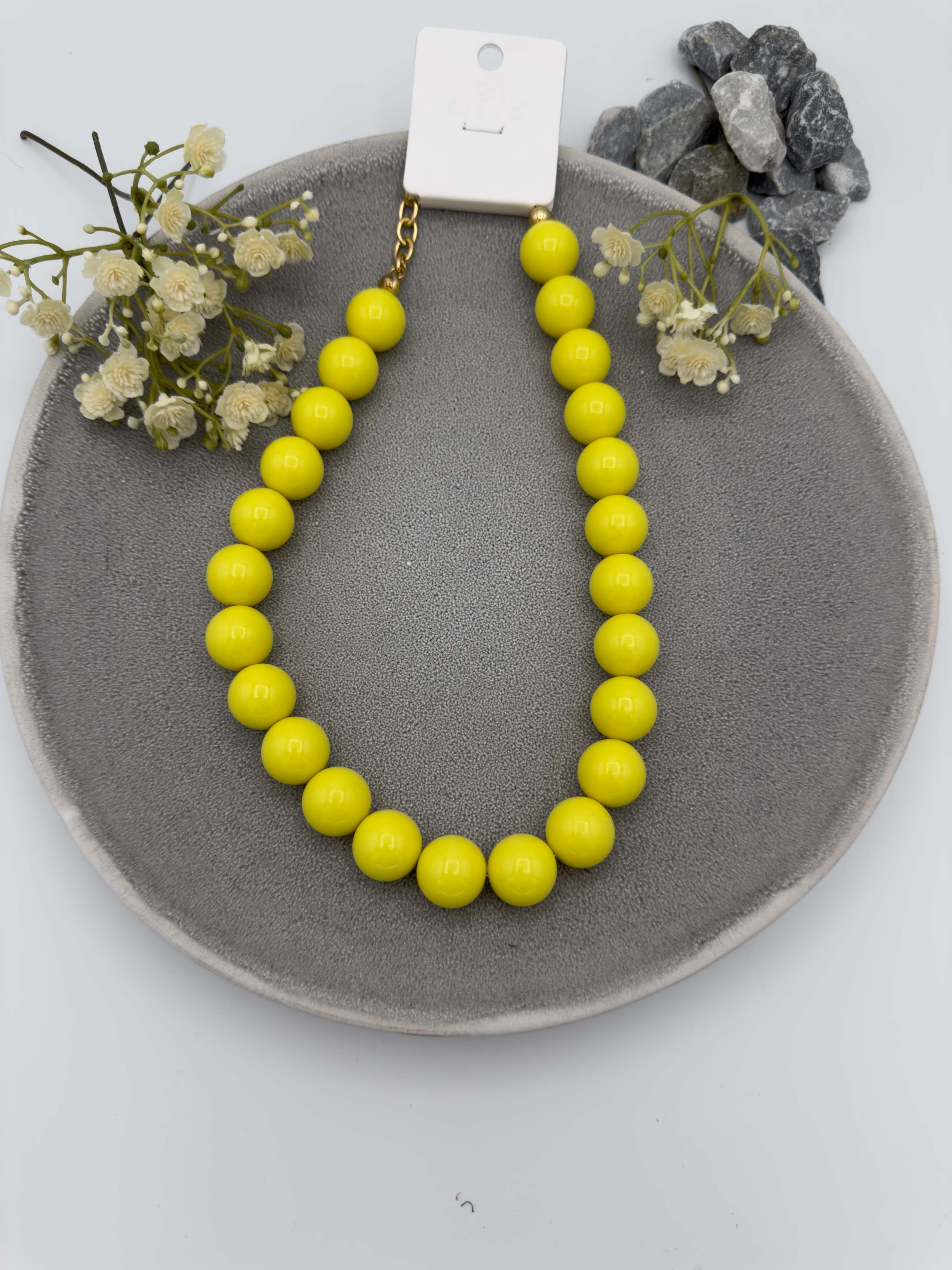 Halskette "Acyrlperle"