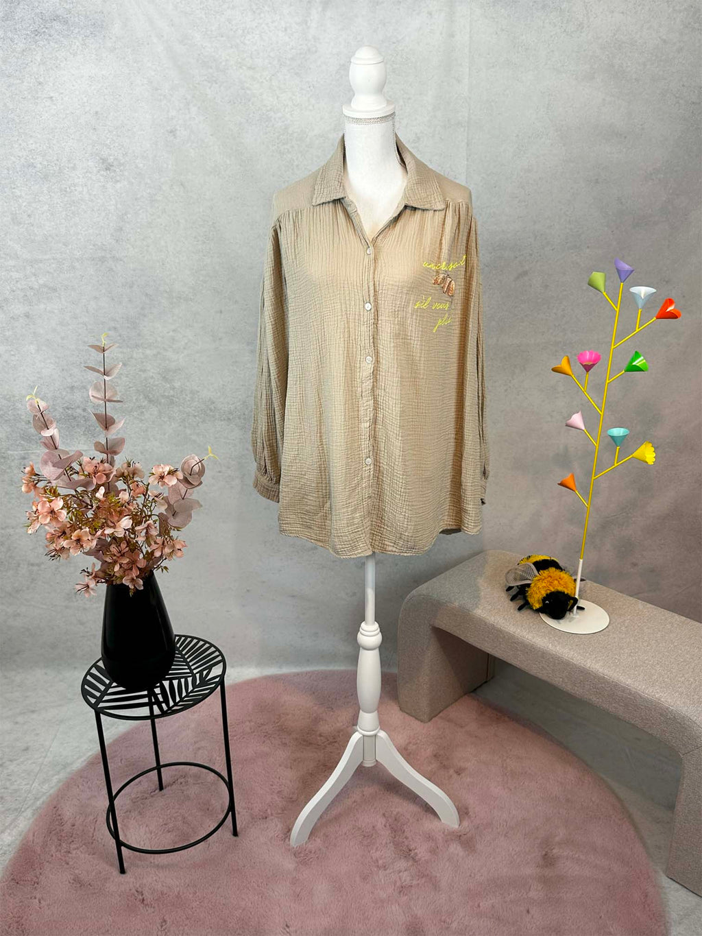 Bluse "Croissant"
