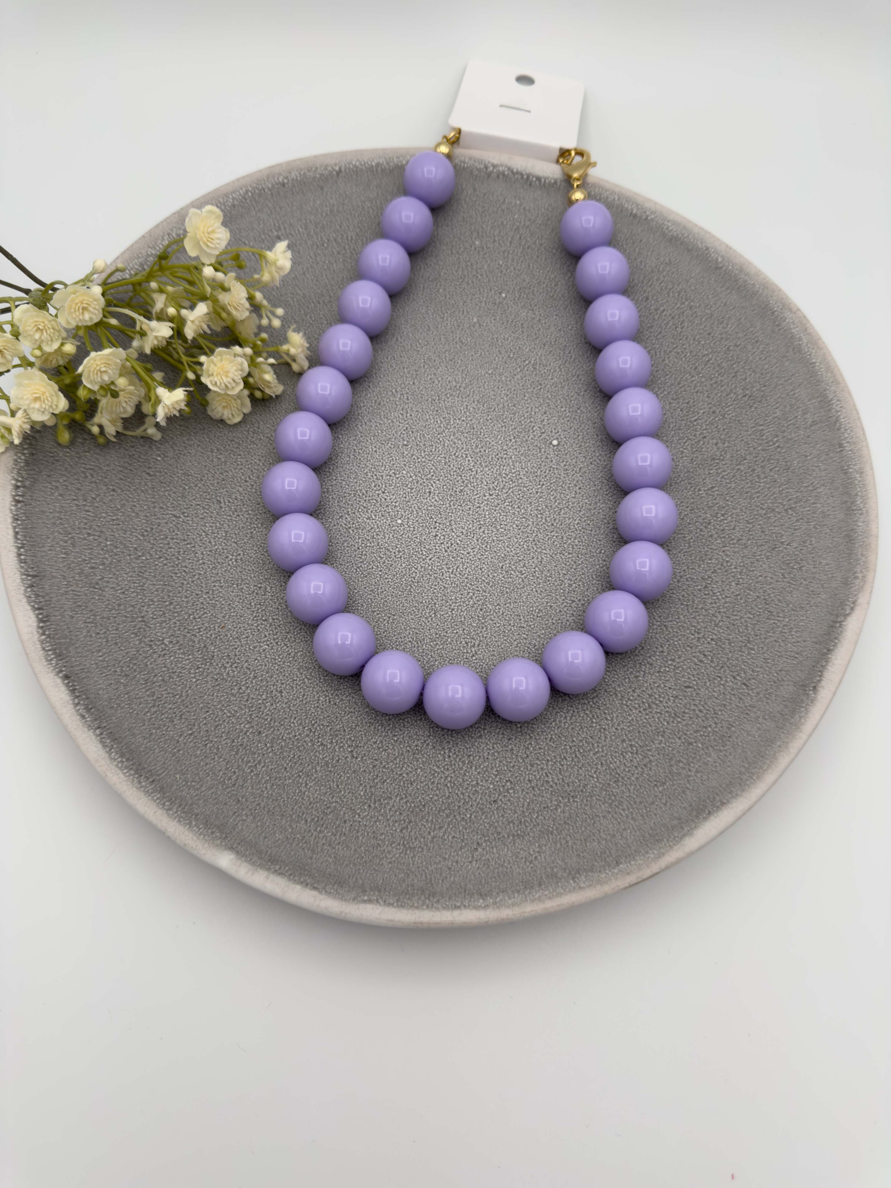 Halskette "Acyrlperle"