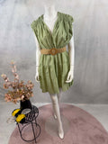 Kleid "mit Gürtel"