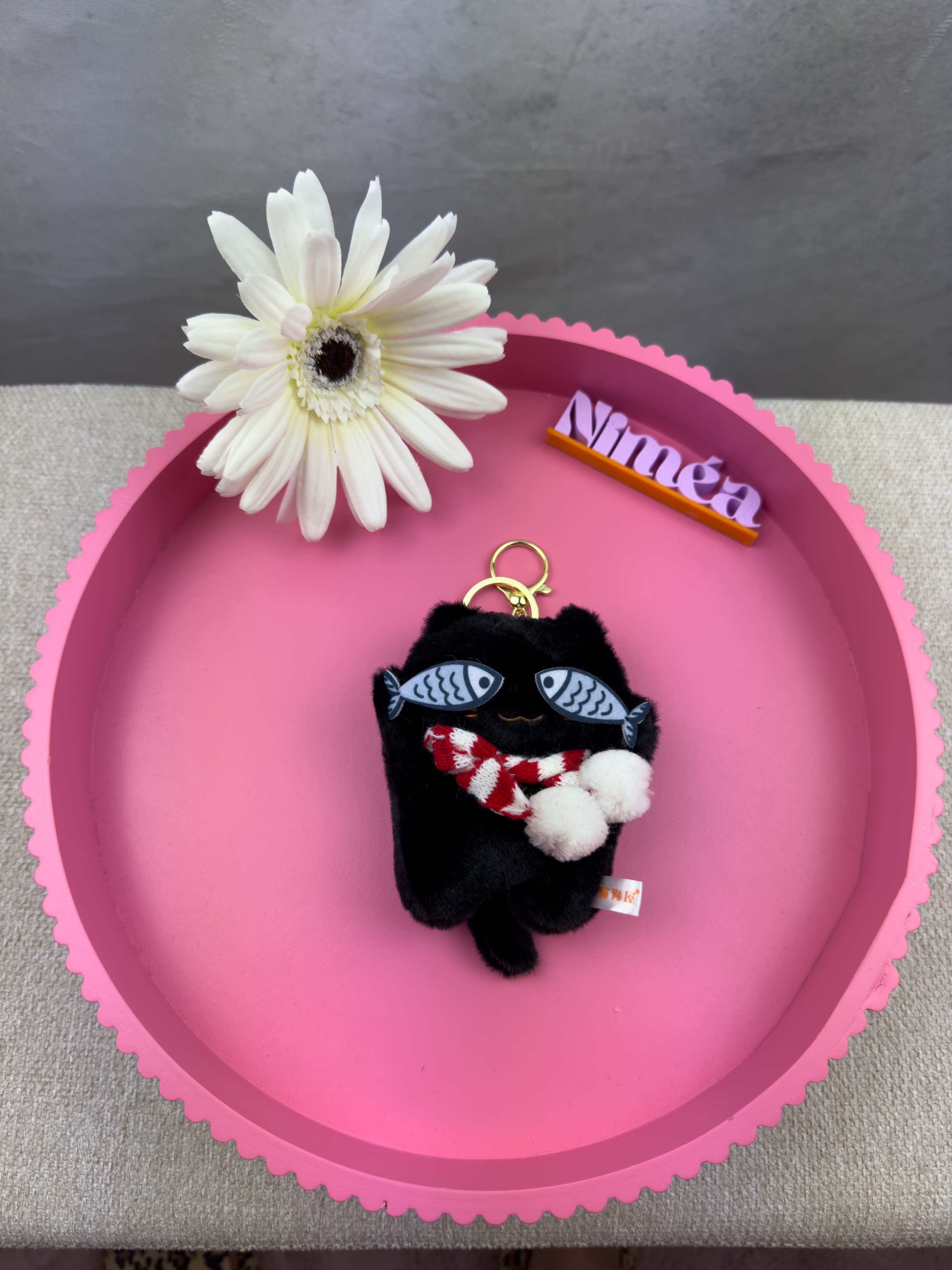 Taschenanhänger "Cool Kitty"