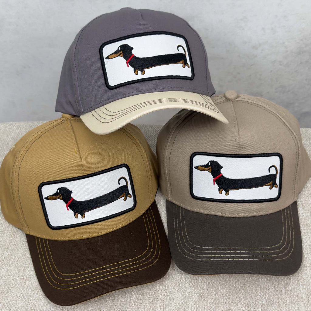 Stylische Cap „Dackel“ aus leichter Baumwolle – perfekt für sonnige Tage. Jetzt online bestellen bei Niméa The Label.